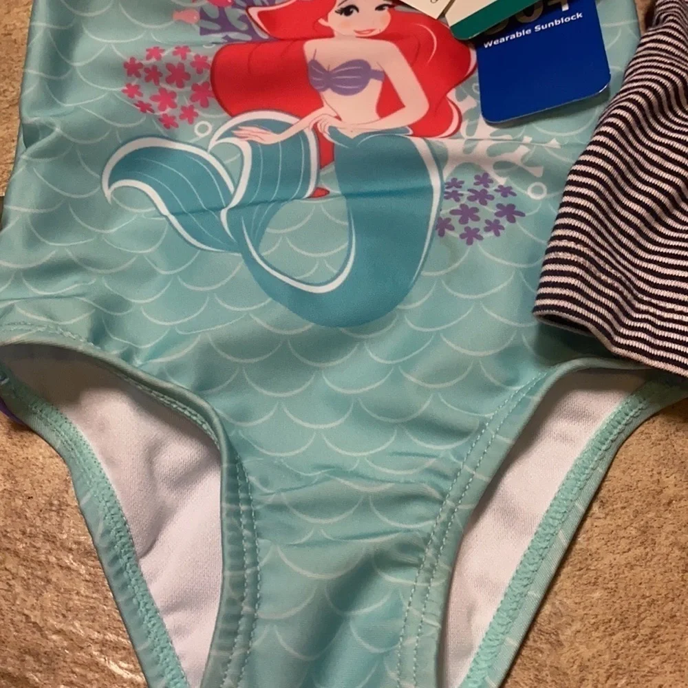 Little Mermaid Newborn & 3-6 month Swimming / Summer Bundle Infant Resort
